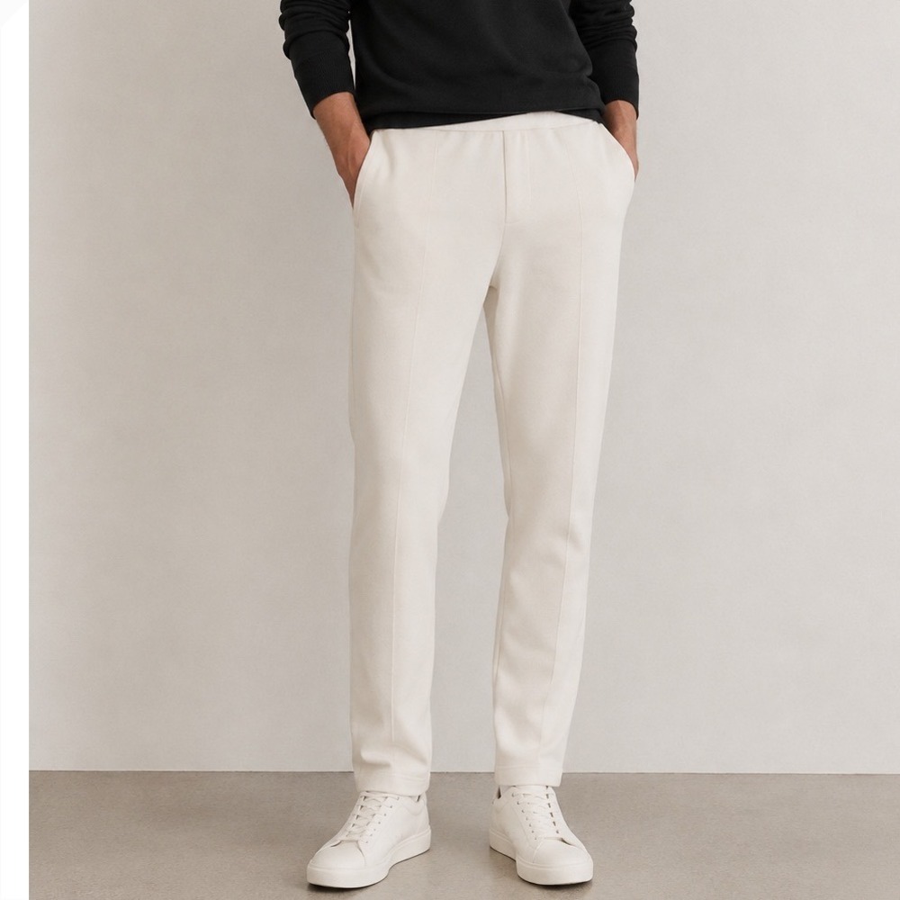 John Elliott Track Sweats Mens Medium 2 Salt Cotton Cashmere Fleece Lounge Pants